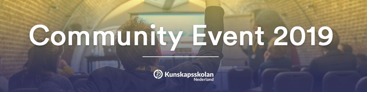 Kunskapsskolan Community Nederland Event 2019